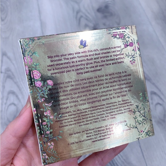 💗🆕 Too Faced Natural Lust Satin Bronzer 12.5g - Picture 5 of 10